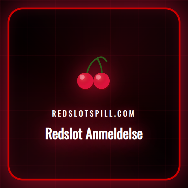 En oversikt over Redslot casino sin velkomstbonus og kampanjer for norske spillere, vist på en bærbar datamaskin.