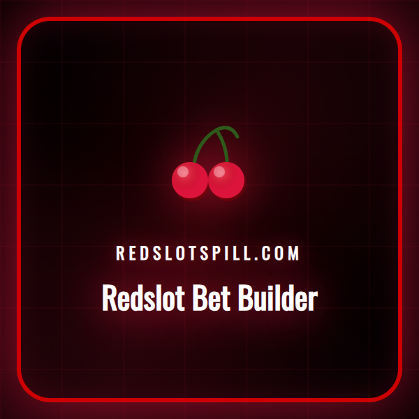 En illustrasjon som viser Redslot Bet Builder-grensesnittet på en smarttelefon med en fotballkamp i bakgrunnen.