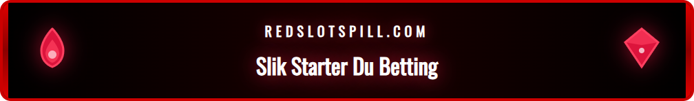 Steg-for-steg guide for registrering på Redslot for nye norske spillere.