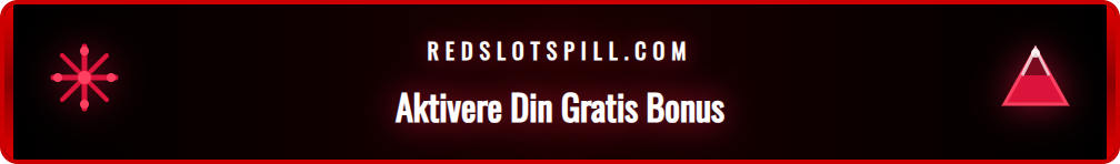 Skjermbilde som viser registreringsprosessen hos Redslot for å motta en bonus.