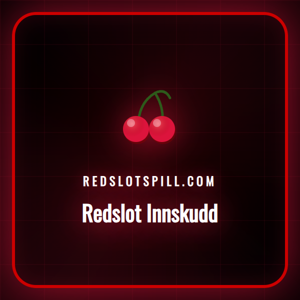 En oversikt over Redslot casino sin innskuddsside på en laptop, som viser ulike betalingsmetoder for norske spillere.