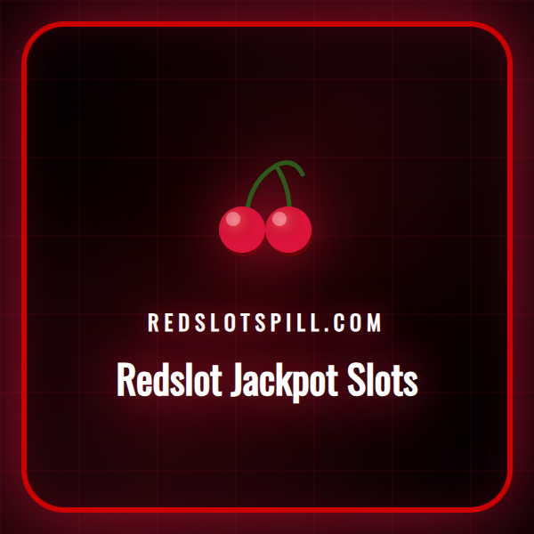 Fargerikt jackpot-hjul fra Redslot som viser potensialet for store gevinster.
