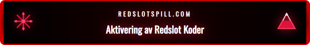 En grafisk fremstilling som viser en hånd som taster inn en kampanjekode på et nettbrett med Redslots nettside.