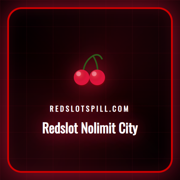 Visuell fremstilling av et populært Nolimit City-spill på Redslot.