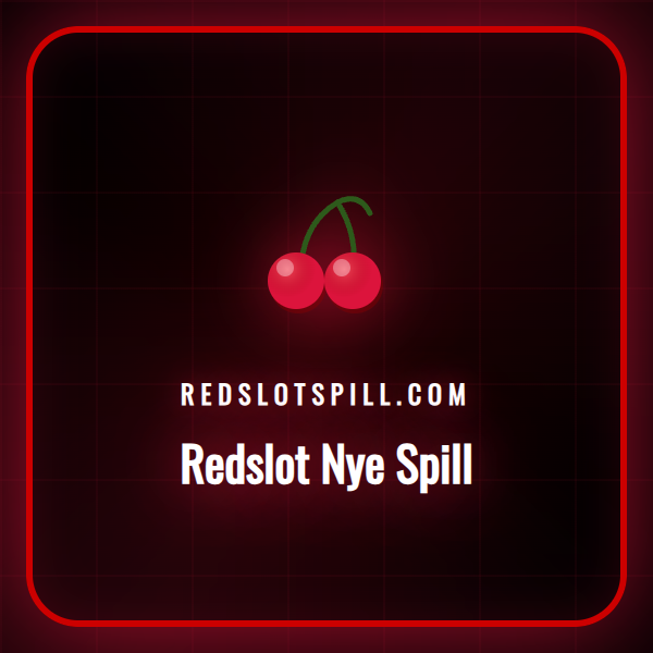 En collage av spennende og fargerike nye spilleautomater hos Redslot casino.