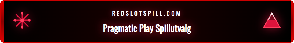 En collage som viser populære Pragmatic Play spilleautomater tilgjengelig hos Redslot, inkludert Sweet Bonanza og Wolf Gold.