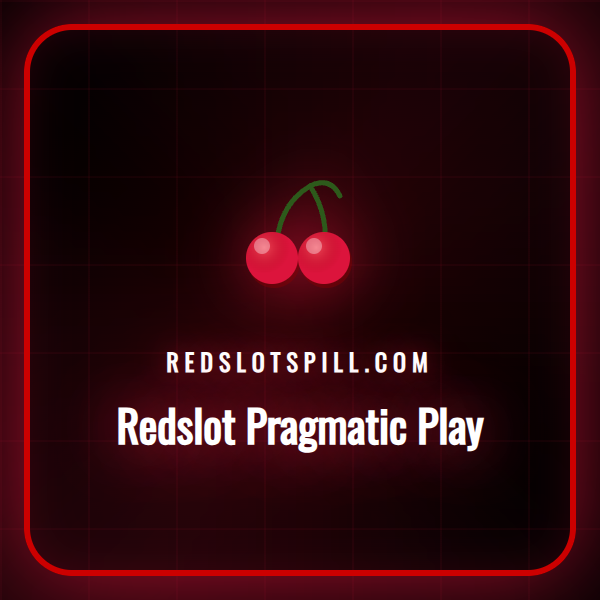 En oversikt over Redslot Pragmatic Play spillutvalg med logoer fra populære spilleautomater som Gates of Olympus.